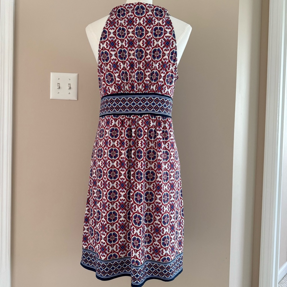 Max Studio | Red White & Blue Short Sundress Sz M - Picture 2 of 4